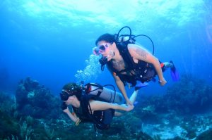 scuba diving cancun 